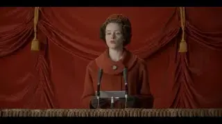The Crown season 2 ep 5-Queen' s speech at Jaguar factory!