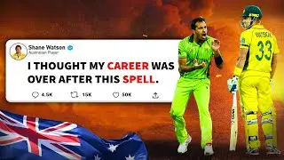 When Wahab Riaz Declared War in the Middle of a World Cup Match| Wahab Riaz Vs Shane Watson | 2015WC