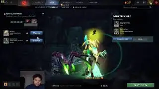 The Diretide 2022 Battle level Bundle II - opening and rewards collection