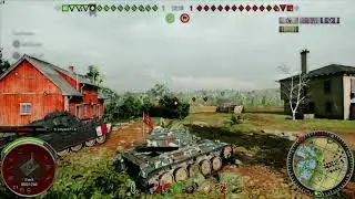 World of Tanks Console: Typical game play to earn a Confederate Medal in a Light Tank Tier IX