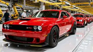 Inside the Dodge Challenger SRT Demon 170 Factory — How America’s Most Powerful Muscle Car Is