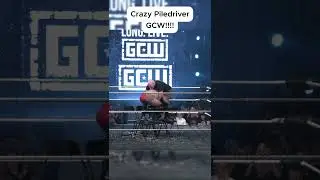 Crazy Piledriver от Джои Джанелы на Nick Gage GCW Wrestling