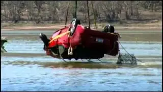 Workers recover car from under Combs-Hehl Bridge 11 days after crash