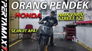 REVIEW Orang Pendek Naik Honda Vario Street 125 Terbaru 2026 Sejinjit Apa? #variostreet #vario125
