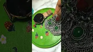 DIY Jewellery Tray 🍓😍 | Aesthetic Cute Trinket Tray Diy #shorts #diy #art #aesthetic