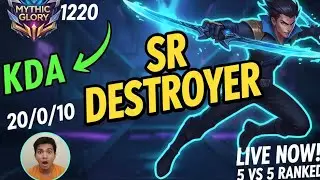 THE SR DESTROYER IS BACK! 🔥 | MLBB 5v5 Ranked Gameplay (2025)Body:#shorts #shortfeed