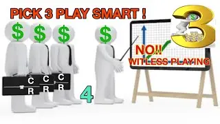 PICK 3 LOTTERY FORMULA. LEARN HOW TO WIN PICK 3! PLAY SMART! -4
