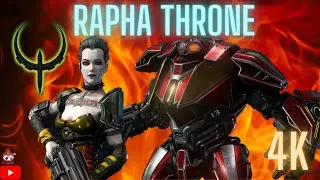 Quake Champions: Rapha or ShinDeon Throne Gameplay DM 4K