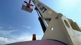 Used JLG 460SJ telescopic Man Lift With Jib For Sale - Walk Around + How To Operate