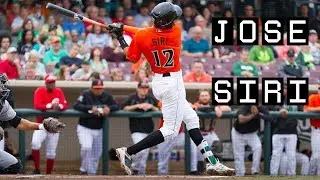 Cincinnati Reds Jose Siri hitting for the Dayton Dragons