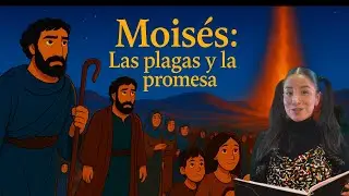 Moisés Parte 3| Cuento Bíblico Infantil Animado para Niños y Bebés | Fe, Llamado y Esperanza