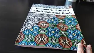Geometric Pattern - Adult Coloring Book - Flip Through - Indian Colourist
