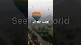 Would You Fly Over These Pyramids? 🎈