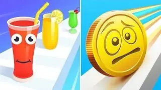 Juice Run vs coin rush 3d❤️❤️ New Levels Big New Update Max Walkthrough Android iOS Gameplay ep 2178
