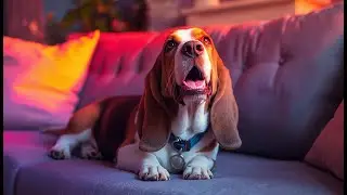 Gentle Basset Hound Facts for Sleep | Calm Dog Documentary