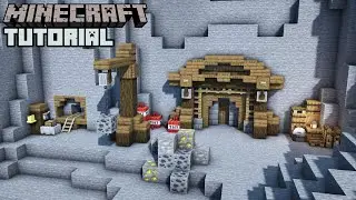Minecraft - Mine Entrance Tutorial (How to Build)