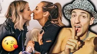 GIRLS FIRST KISS FOR VALENTINE'S DAY!! (I'M SHOCKED)
