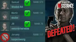 YES... I Got Defeated! | Resident Evil Resistance