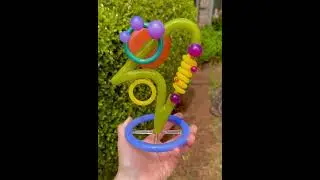A custom piece #glass #glassblowing #flameworking #borosilicate #art #design #googie #wackypomo
