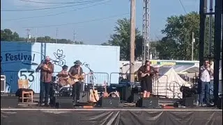 The Paperboys at the 53rd Walnut Valley Festival 9-18-25