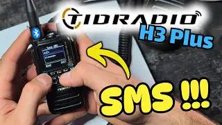 Radiotelefon z SMS i gruszką BT! TIDRADIO H3 Plus