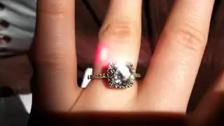 Emitations 2.5 ct cushion CZ