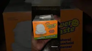 🫢How well does the scrub mommy power paste work! #scrubdaddy #cleanwithme #clean #shortvideo