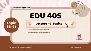 EDU405 &ndash; Formative & Summative Assessment by Use in Classroom Instruction | Midterm Prep | Short