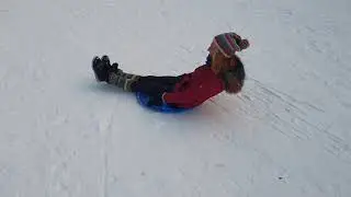 Sledging at Duthie Park