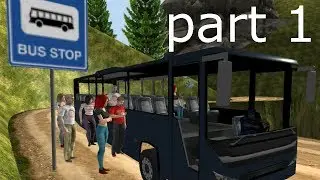 UPHILL BUS SIMULATOR 3D (flash game) - part 1