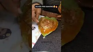 Silver pan🤤❤️ #pan #paan #silver #ytshorts #short #shorts