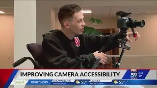 IU creates camera equipment for paralyzed broadcasting student
