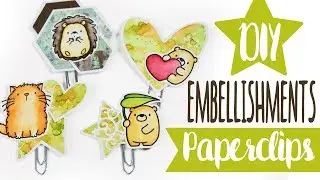 DIY Paperclips als Embellishment f&uuml;r Scrapbooks, Planer, uvm! | DEUTSCH | Sammyfim