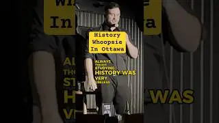 Comedian gives History lesson in Ottawa #standupcomedy #standups #comedian #history #trudeau