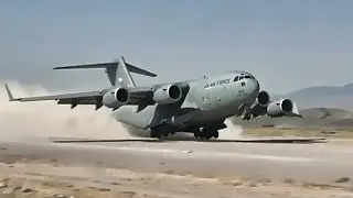Dirt Runway Takeoffs & Landings &bull; C-130 & C-17
