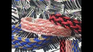 Lattice Braid rainbowloom- Hook Only