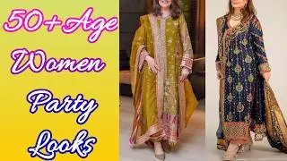 50+ Age Women Suit Design Ideas 2025-2026 | 50+ Age Women Fashion | by Look Stylish