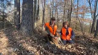 Rabbit hunting with Dixie ￼￼