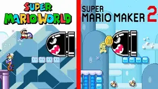 Recreating Super Mario World's Awesome in Super Mario Maker 2