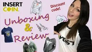 Insert Coin Clothing Unboxing + Review | Games Clothing