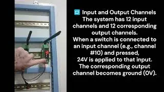 🔌 Wireless I/O Pair Demonstration | LoRa Communication | 24V Industrial Automation 🔧