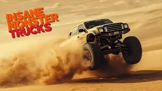 Insane Monster Trucks at Liwa Festival UAE | Adrenaline, Engines & Sand Power! @danishdubai