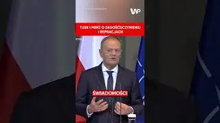 Tusk i Merz o zadośćuczynieniu i repracjach  #polityka #polska #tusk #niemcy
