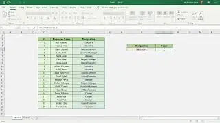 How to use Count IF Formula in Excel