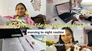 Banking exam preparation 🤧📚💗|9+hours Study routine ⭐️❤️|Productive Study vlog✨