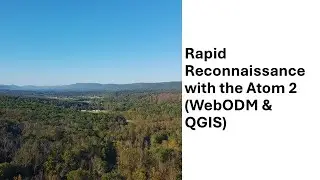 Быстрая разведка с помощью дронов Potemsic Atom 2, WebODM и QGIS