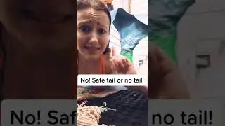 Transform into a merperson safely! #mermaid #minivlog #steponthegas