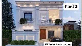 7 Marla House Construction in Gulberg Residencia | part 2 | 