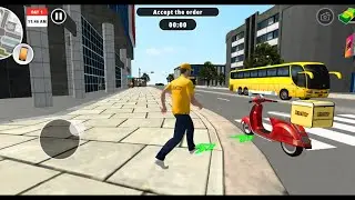 Доставляйте еду в этой игре - Обзор игры DELIVERY RIDER LIFE SIMULATOR | Новая игра-симулятор для...