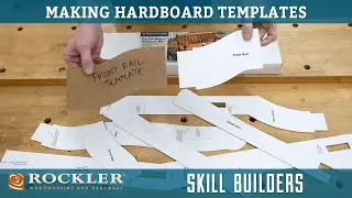 Создание жёстких шаблонов для фасонных деталей | Rockler Skill Builders